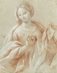 Studie für die Madonna